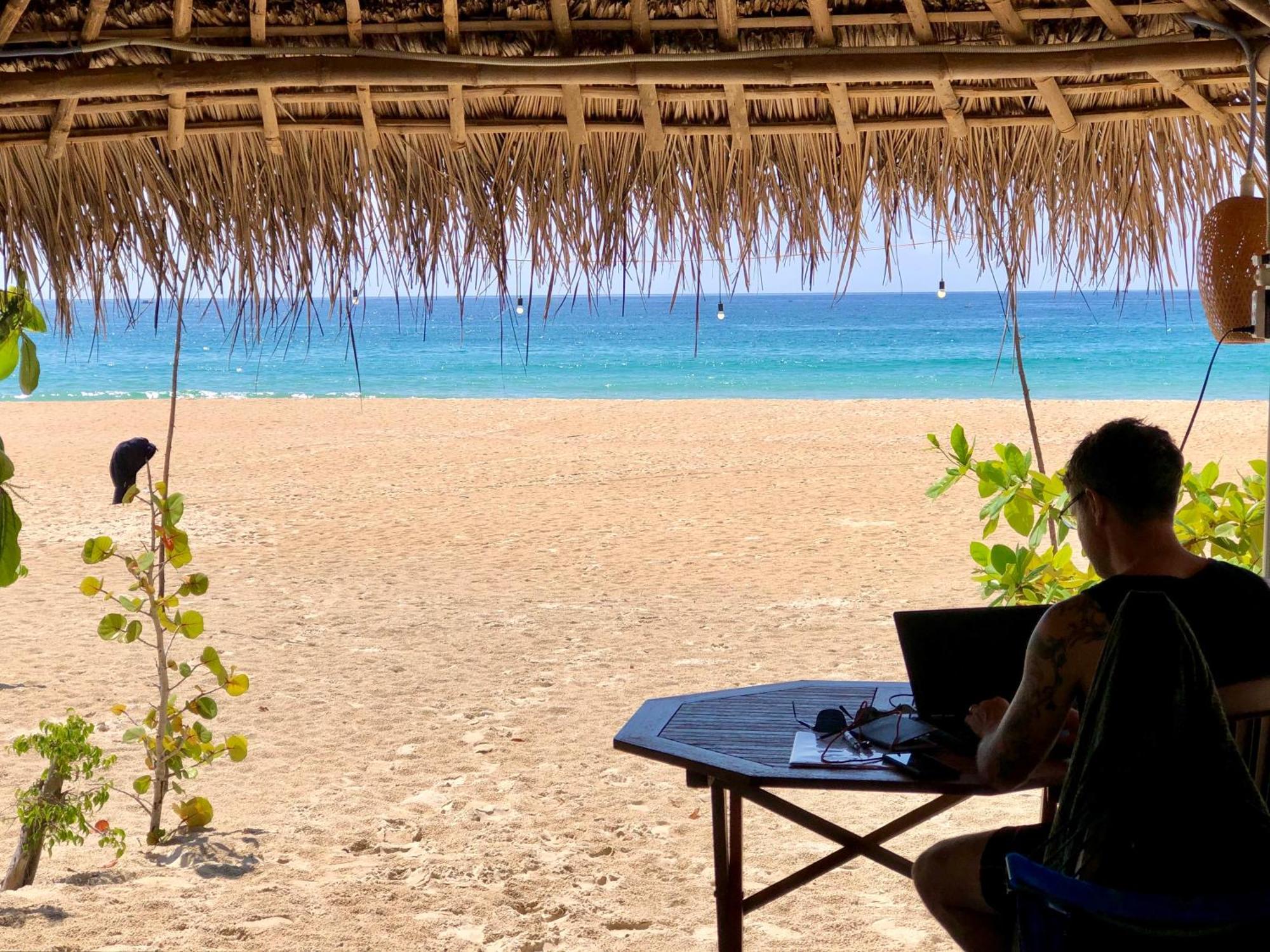 Vinh Hoa Robinson Beach Bungalow מראה חיצוני תמונה